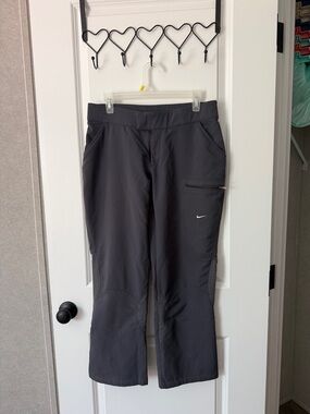 Nike Dark Gray Performance Pants with Zip Pocket